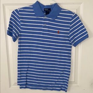Polo Ralph Lauren Blue Striped Child Polo Shirt